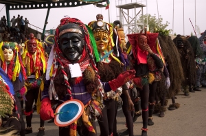 Ekpe masquerade from Akwa Ibom State