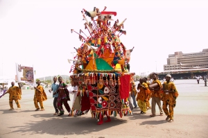 Ijele masquerade from Enugu state